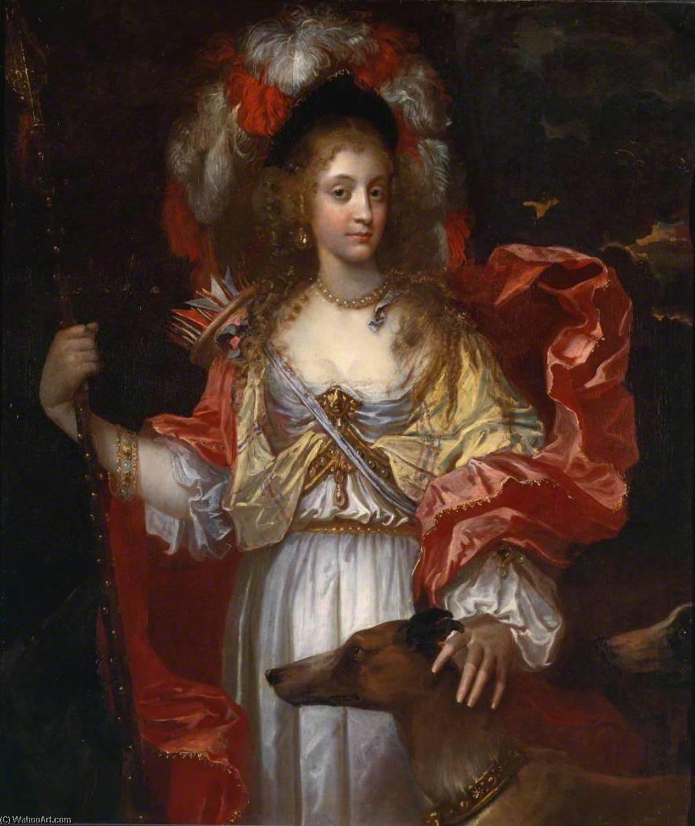 Portrait Of A Lady, As Diana — Jacob Huysmans