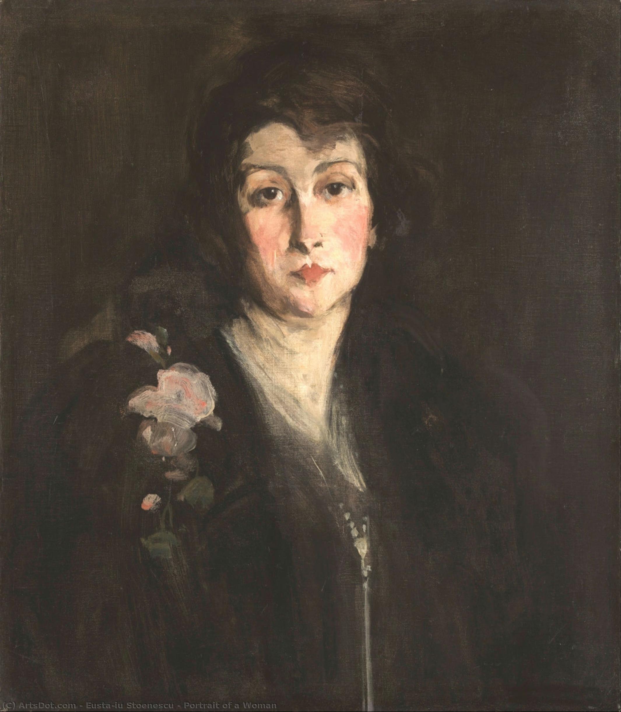 Portrait Of A Woman — Eustațiu Stoenescu