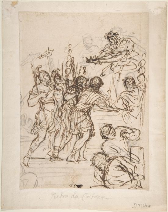 Study For The Age Of Bronze 1 — Pietro Da Cortona