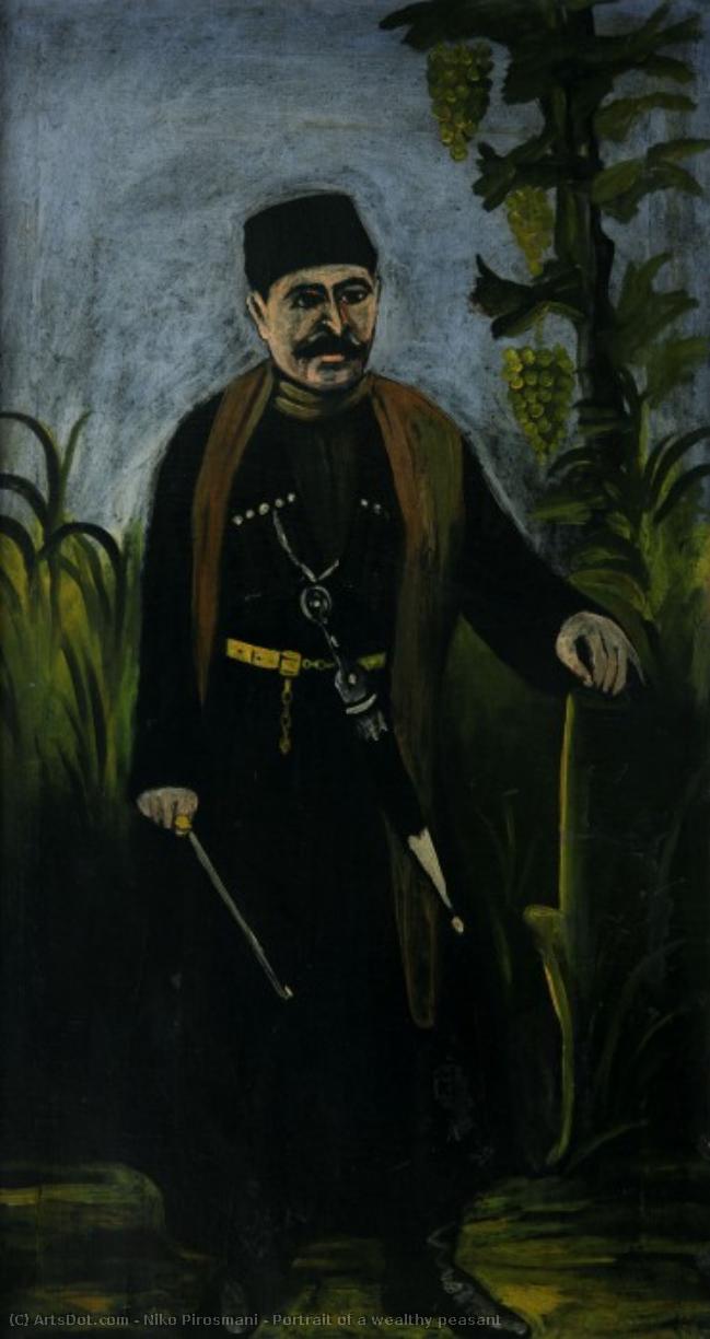 Portrait Of A Wealthy Peasant — Niko Pirosmani
