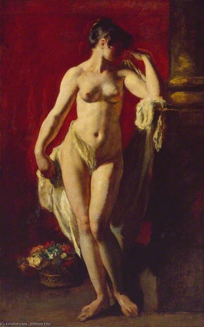 Standing Female Nude — William Etty