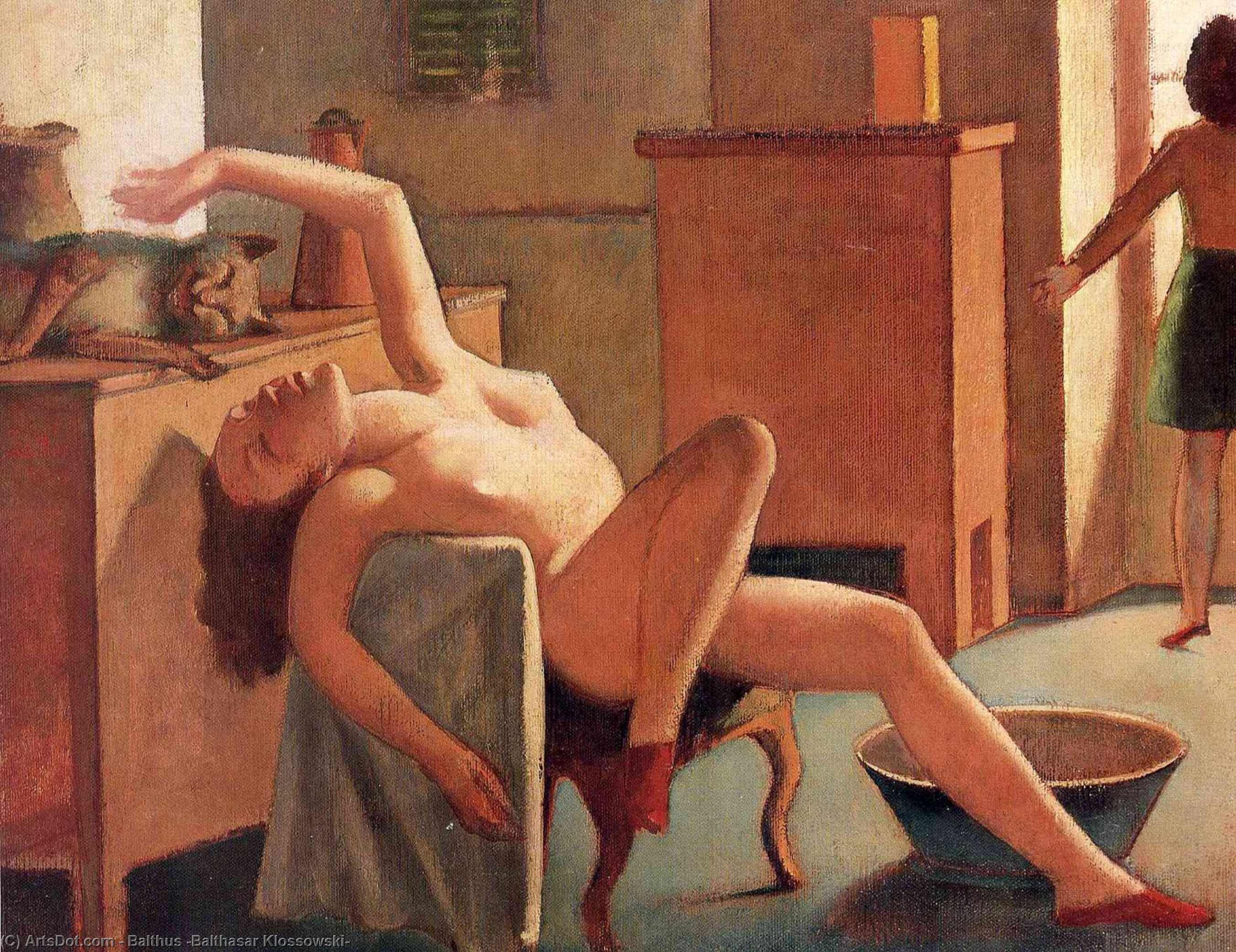 Nude With Cat — Балтус