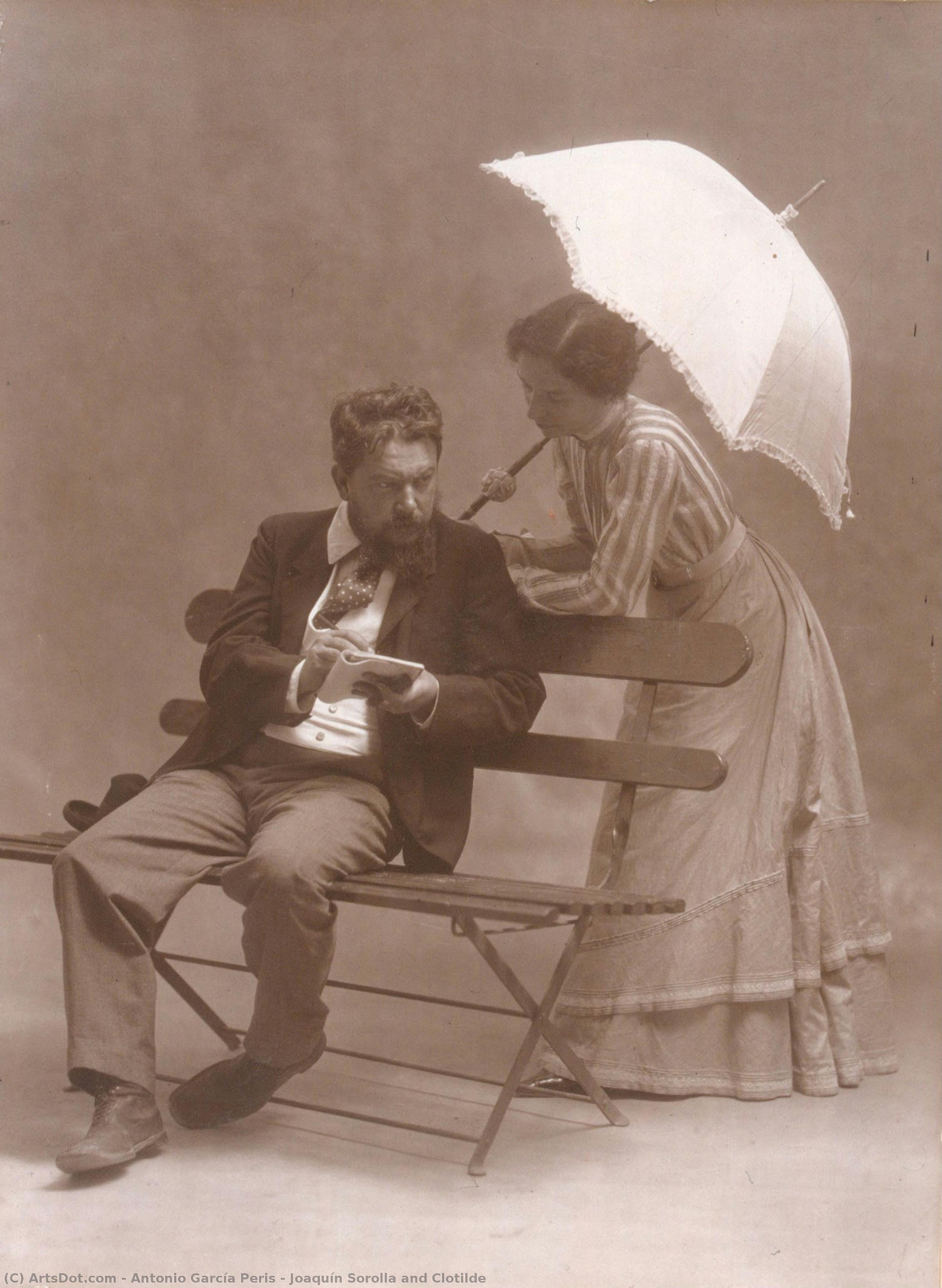 Joaquín Sorolla And Clotilde — Antonio García Peris