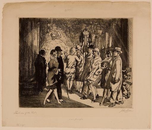 Fashions Of The Past — John French Sloan