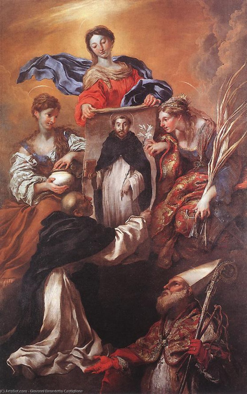 The Miracle Of Soriano — Giovanni Benedetto Castiglione