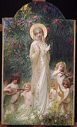 La Vierge Au Paradis — Ernest Hébert (antoine Auguste Ernest Hebert)