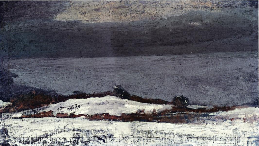 Prout's Neck In Winter — Winslow Homer