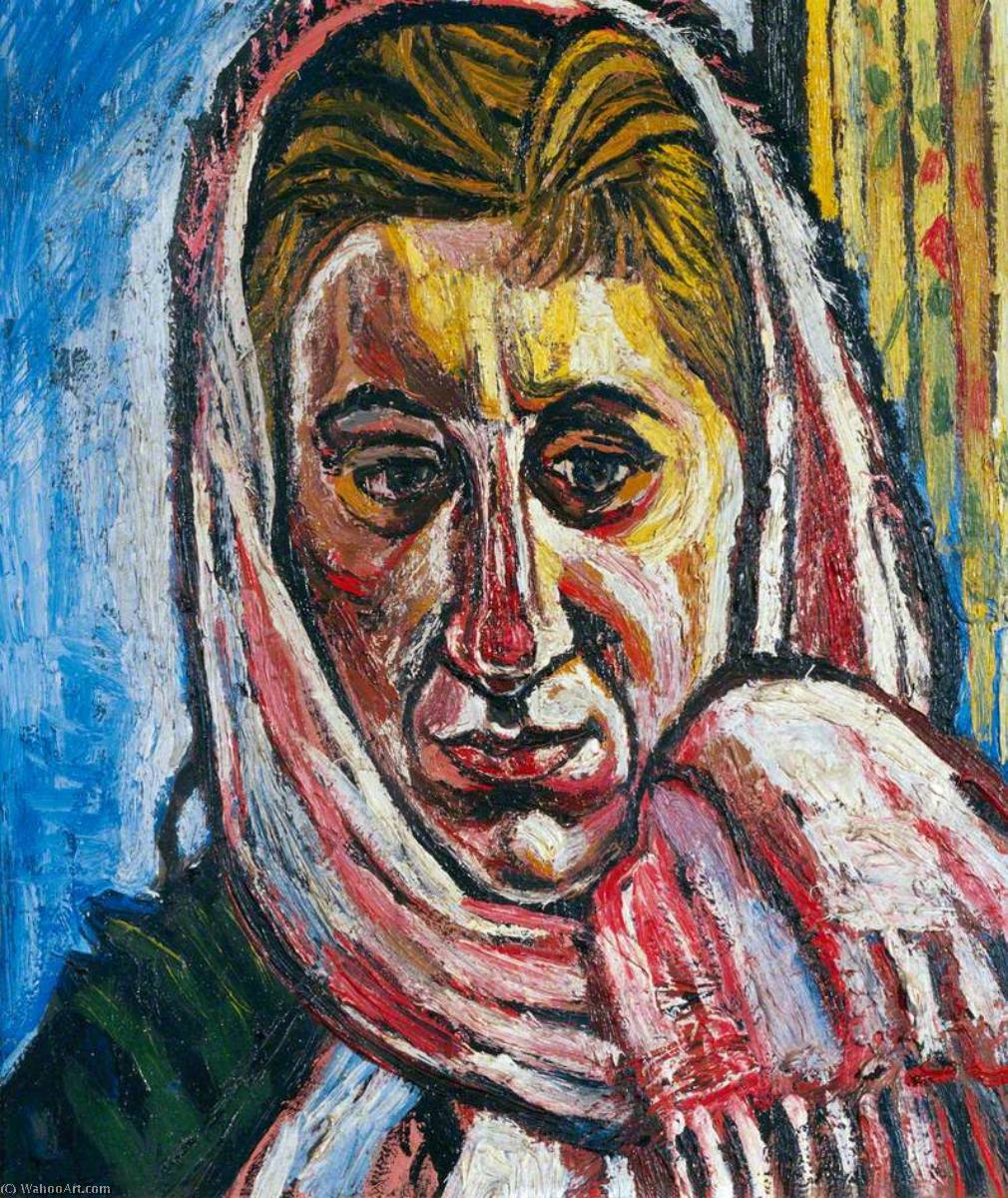 Small Head Of Jean (jean Bratby, Née Cooke, B.1927) — John Bratby