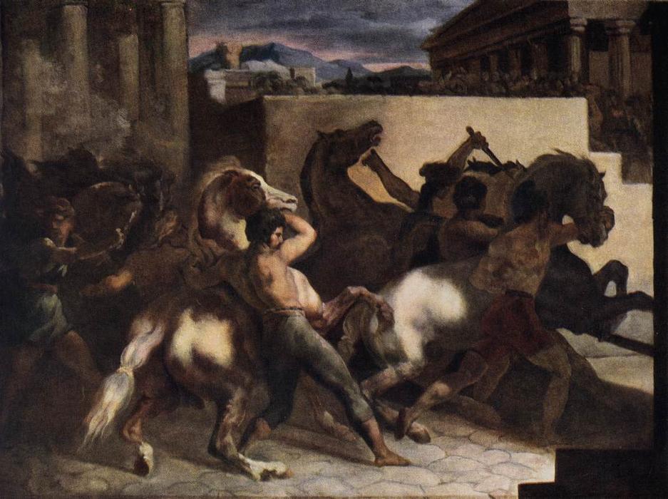 Riderless Horse Races — Théodore Géricault