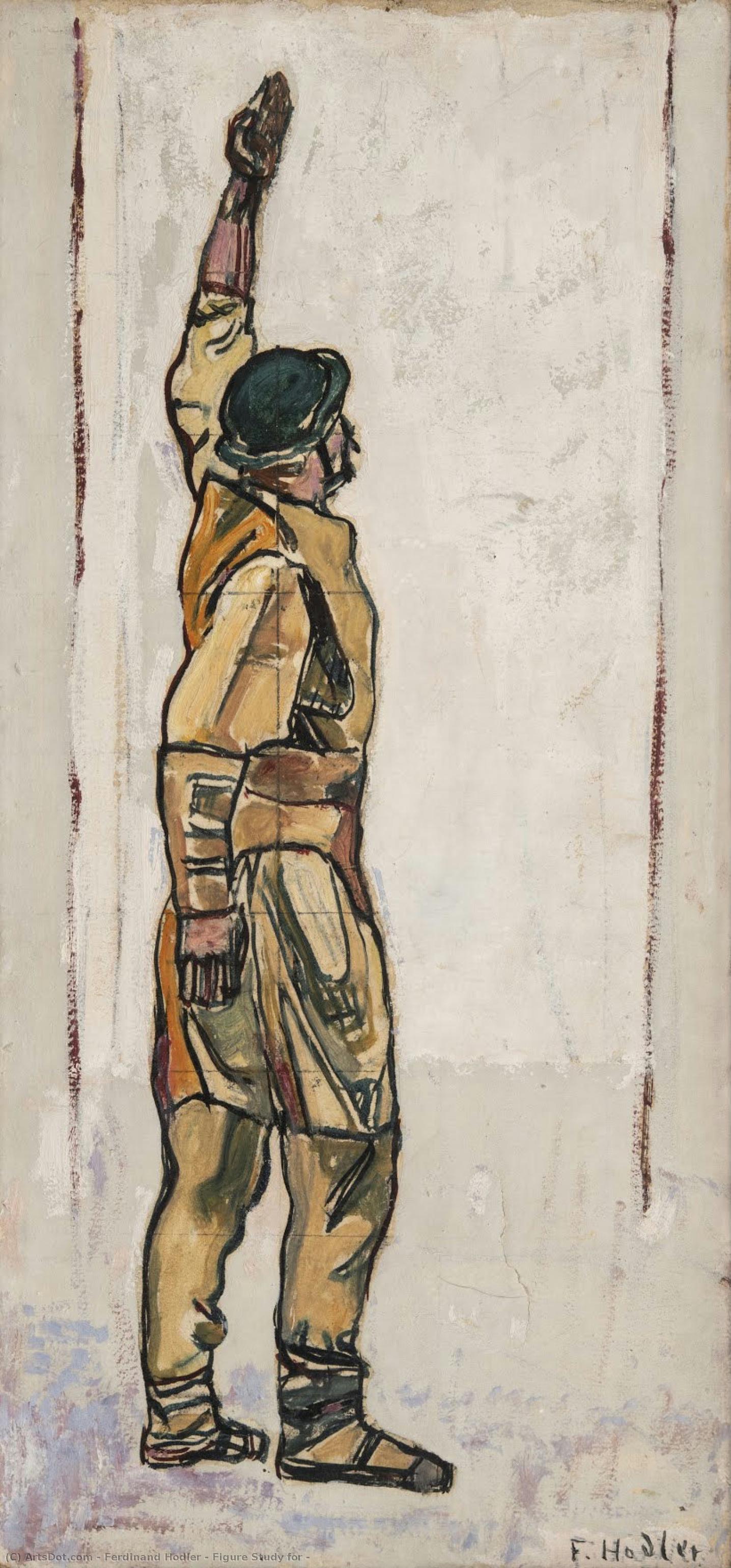 Figure Study For — Фердинанд Ходлер