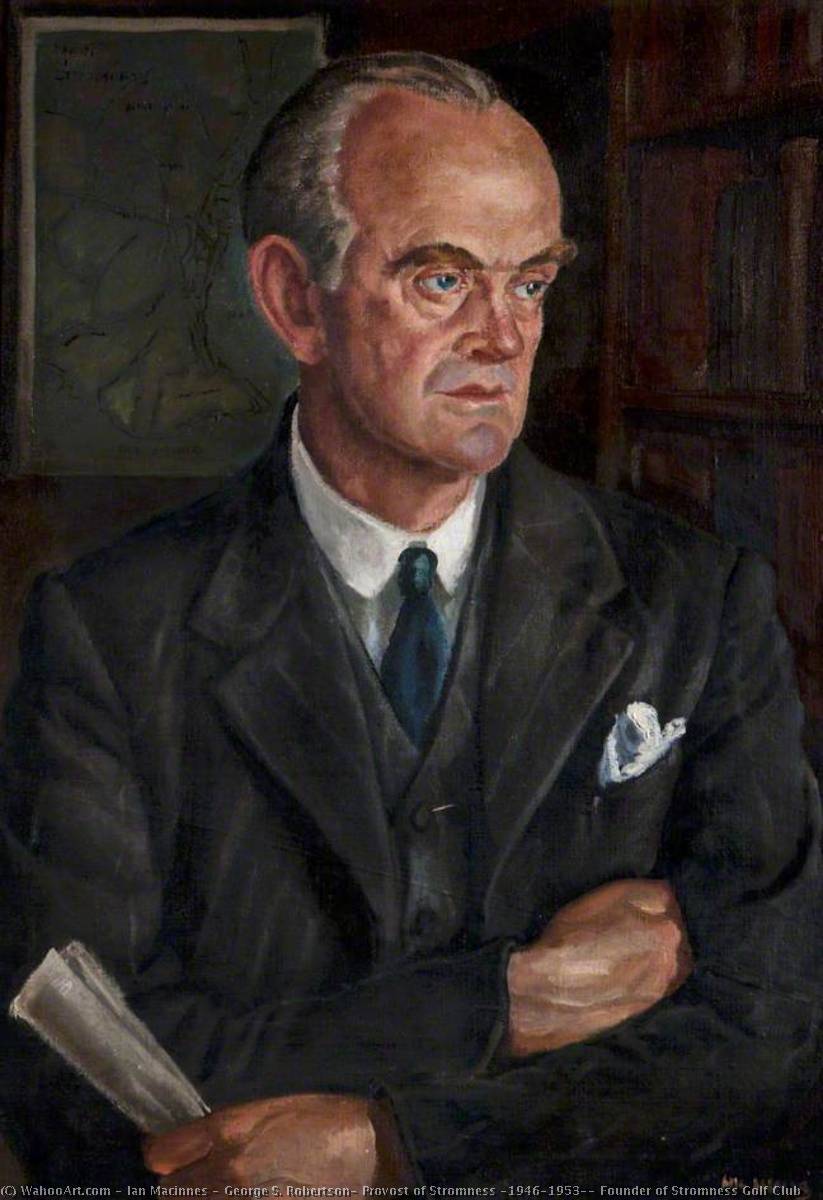 George S. Robertson, Provost Of Stromness (1946–1953), Founder Of Stromness Golf Club — Ian Macinnes