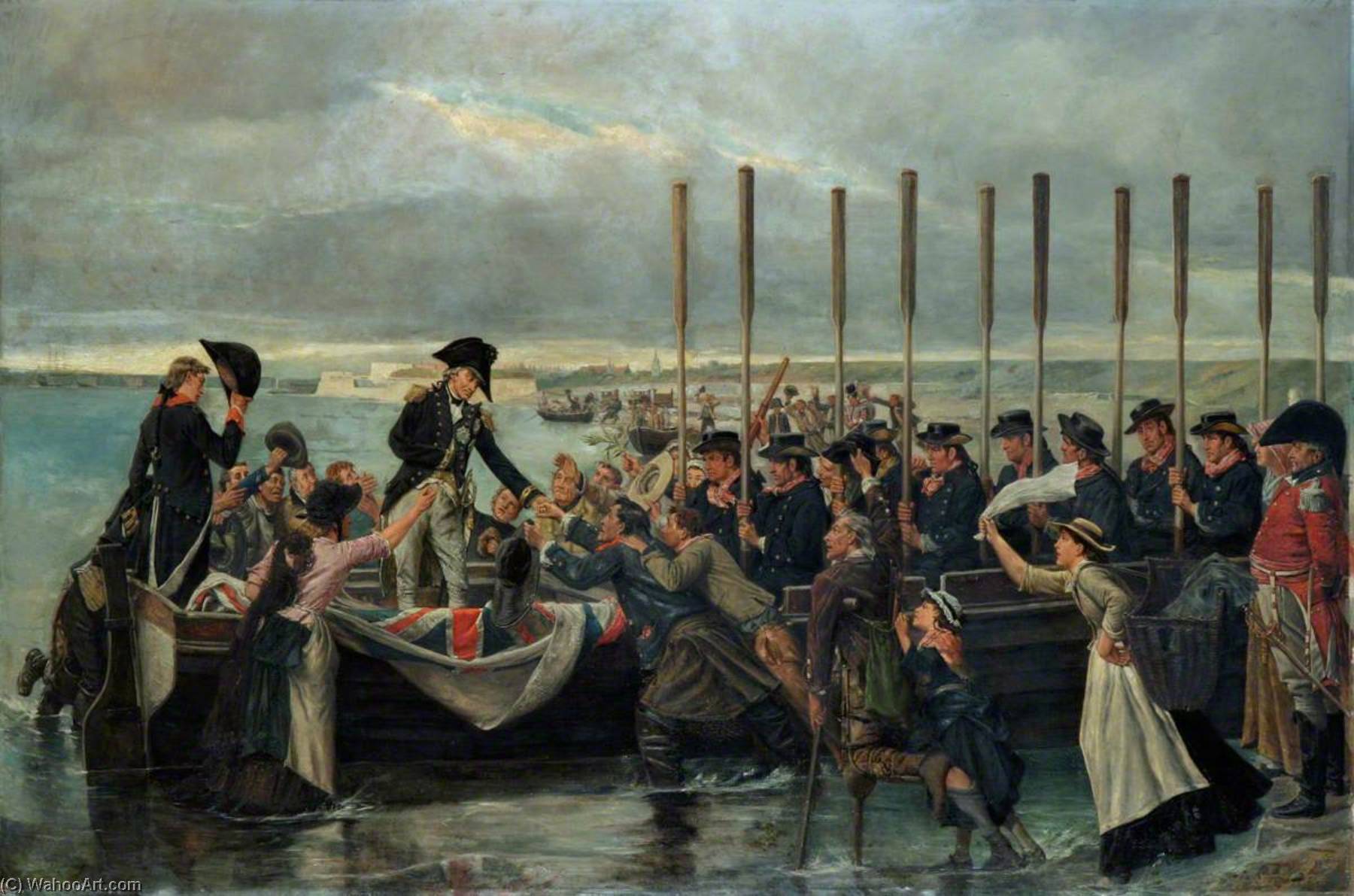 Nelson's Last Farewell To England — Eyre Crowe