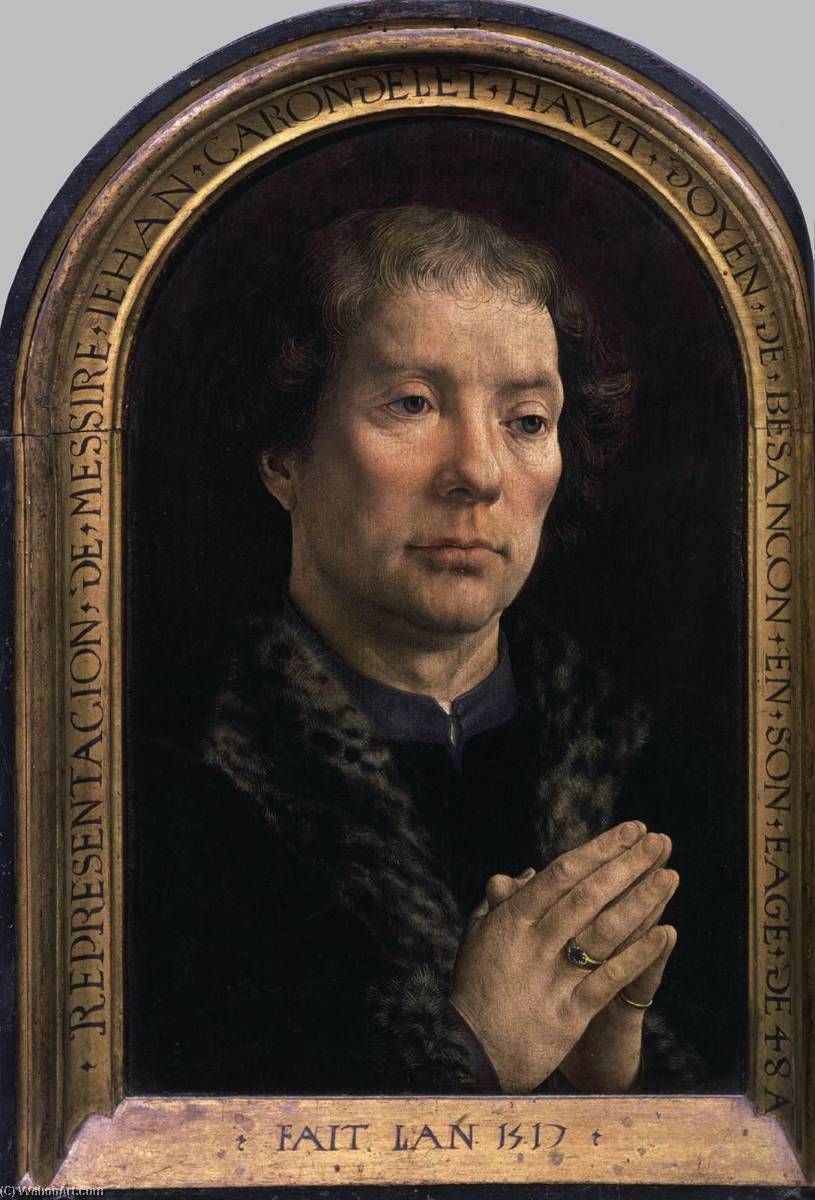 Carondelet Diptych (left Wing) — Jan Gossart
