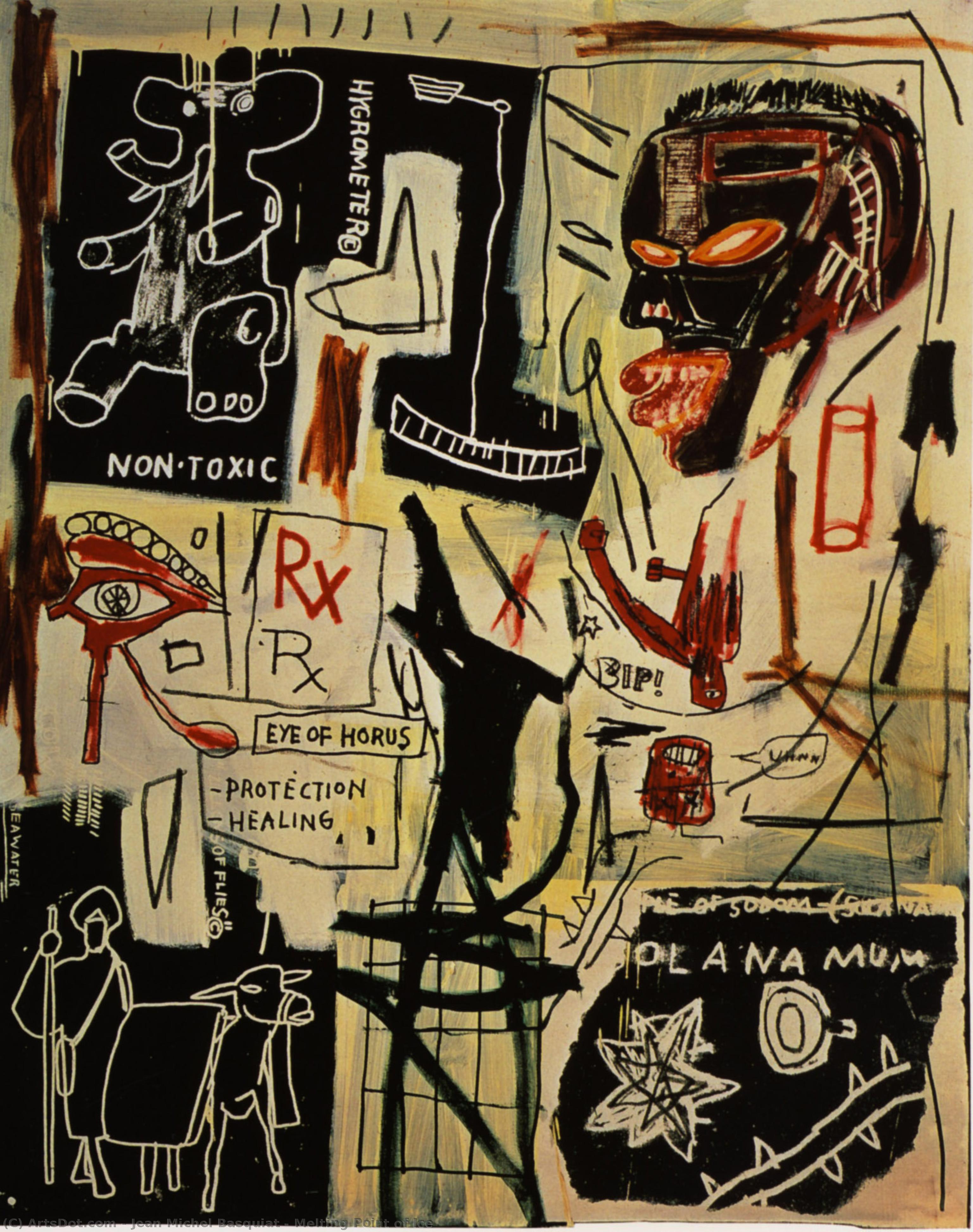 Melting Point Of Ice — Jean Michel Basquiat