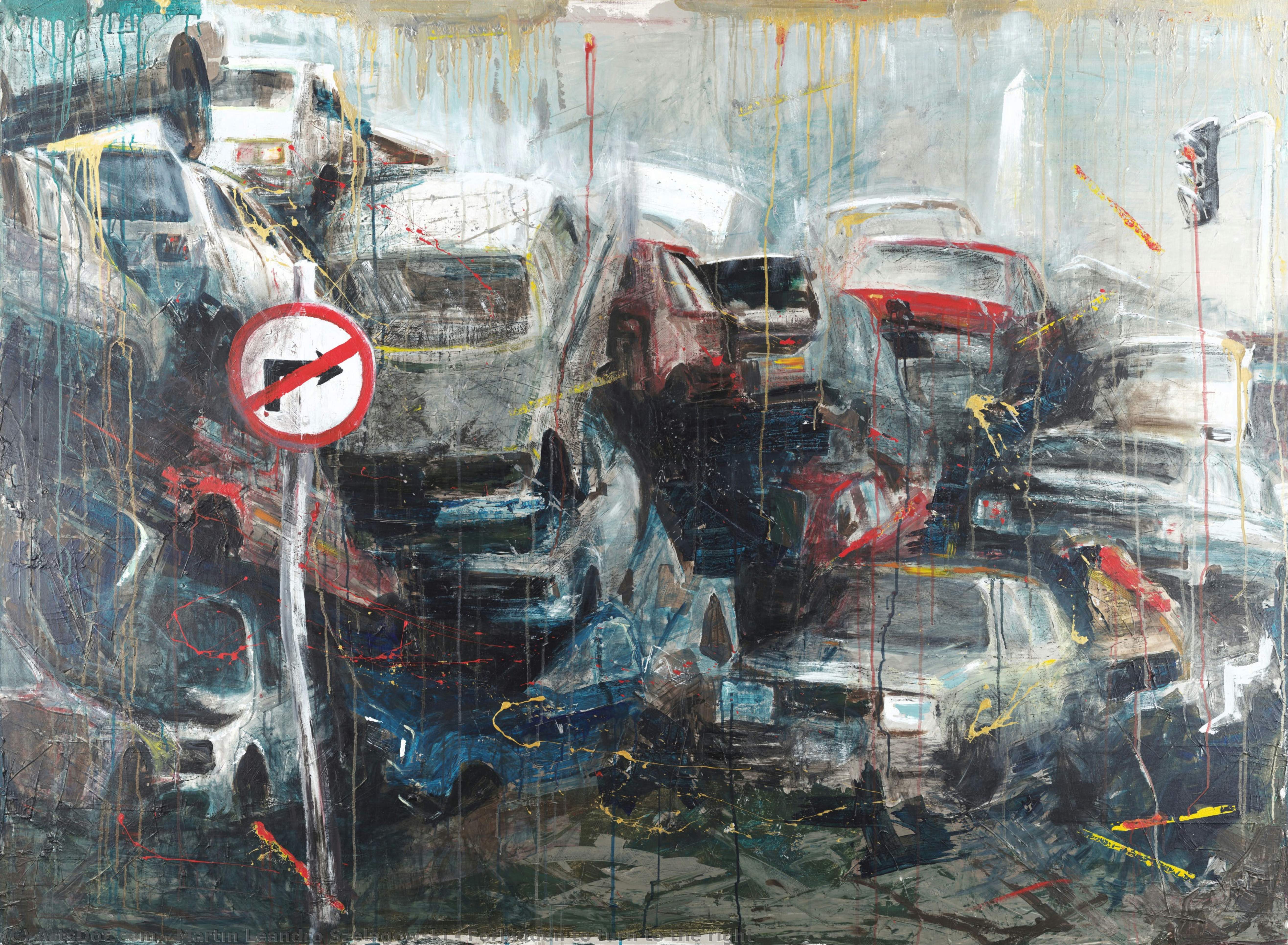 Forbidden To Turn To The Right — Martín Leandro Szelagowski