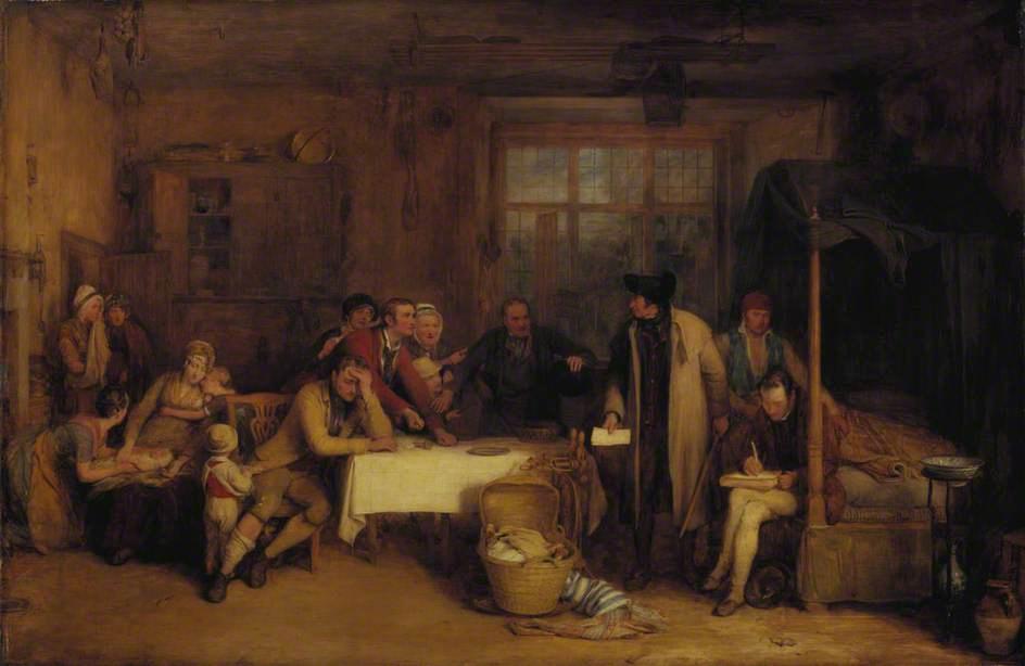 Distraining For Rent — Sir David Wilkie
