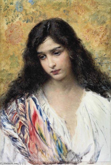 Russian Beauty — Konstantin Yegorovich Makovsky