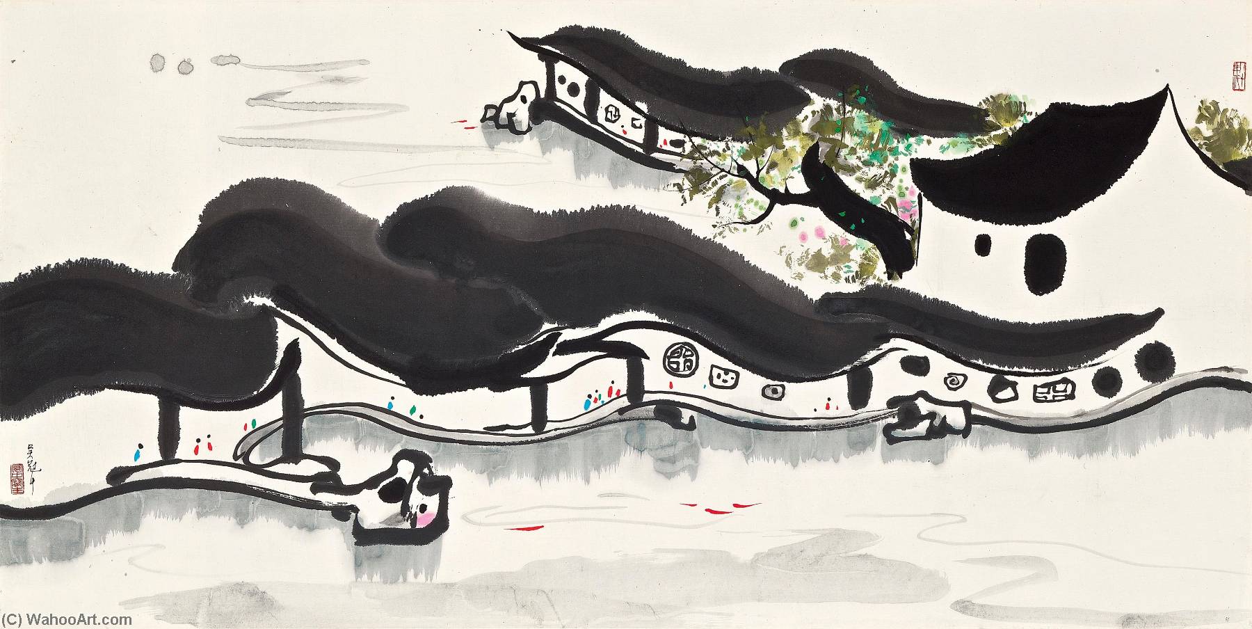 Amusement Of Fish — Wu Guanzhong