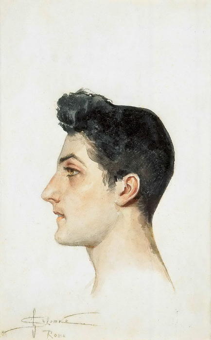 Portrait Of Italian Young Man — Sergey Solomko