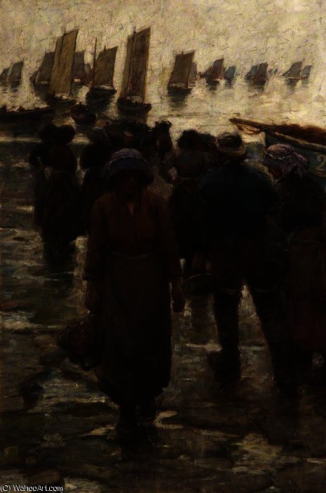 The Fishing Fleet — Dame Laura Knight
