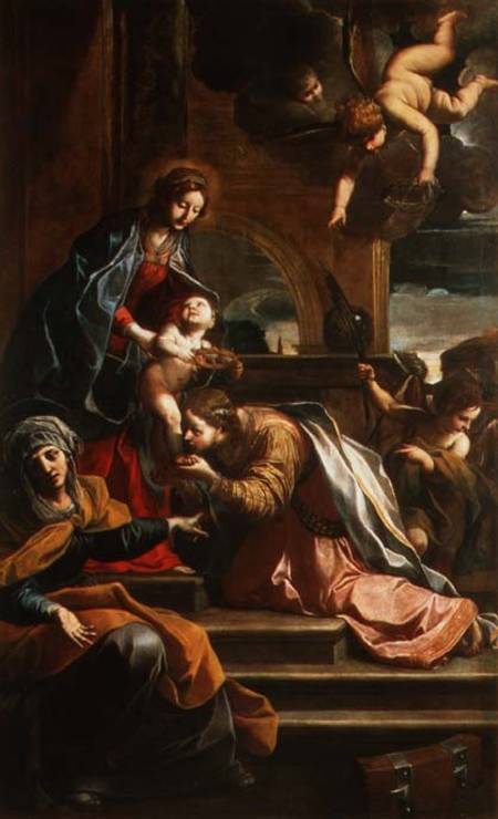 The Mystic Marriage Of St. Catherine — Alessandro Tiarini
