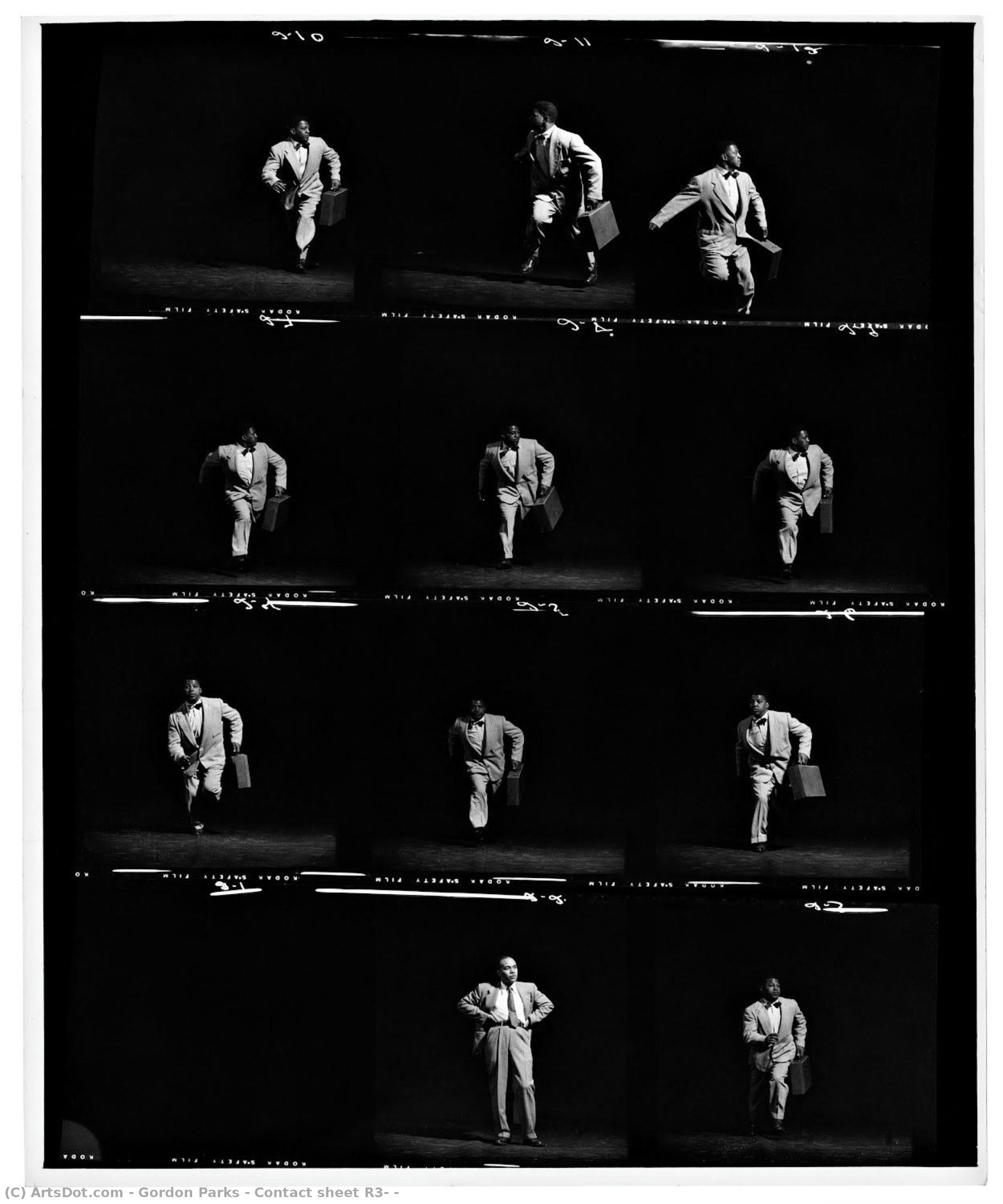 Contact Sheet R3, — Gordon Parks