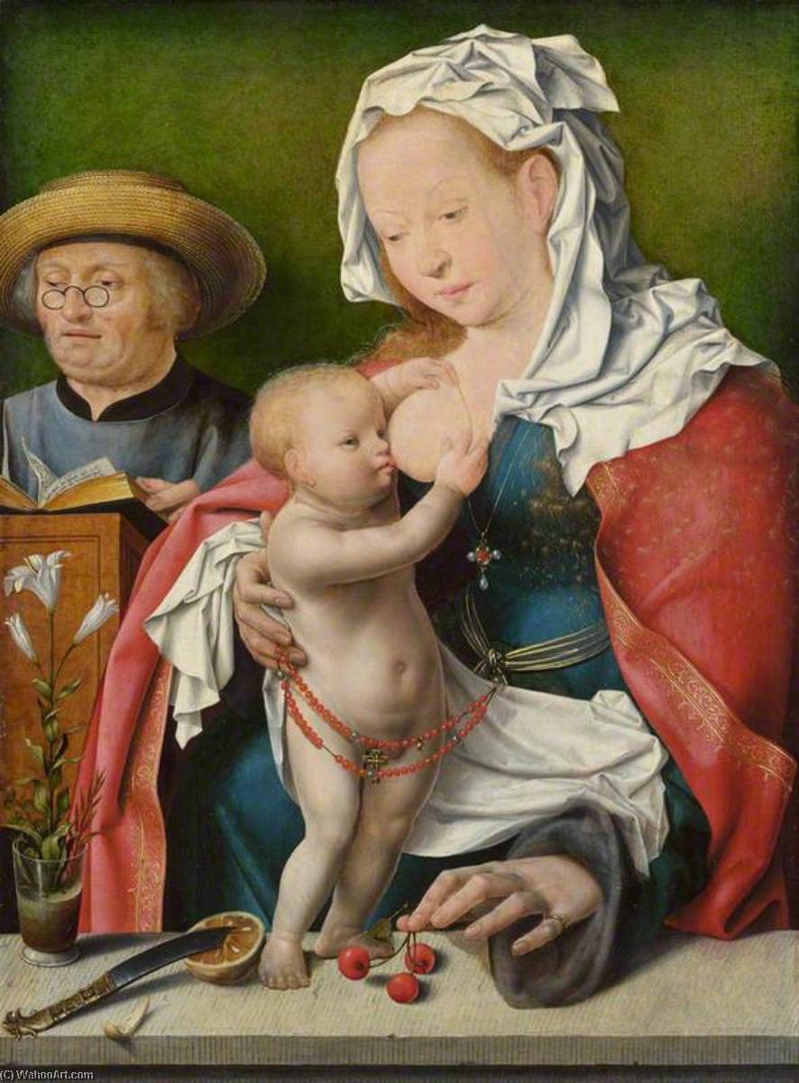 The Holy Family — Joos Van Cleve