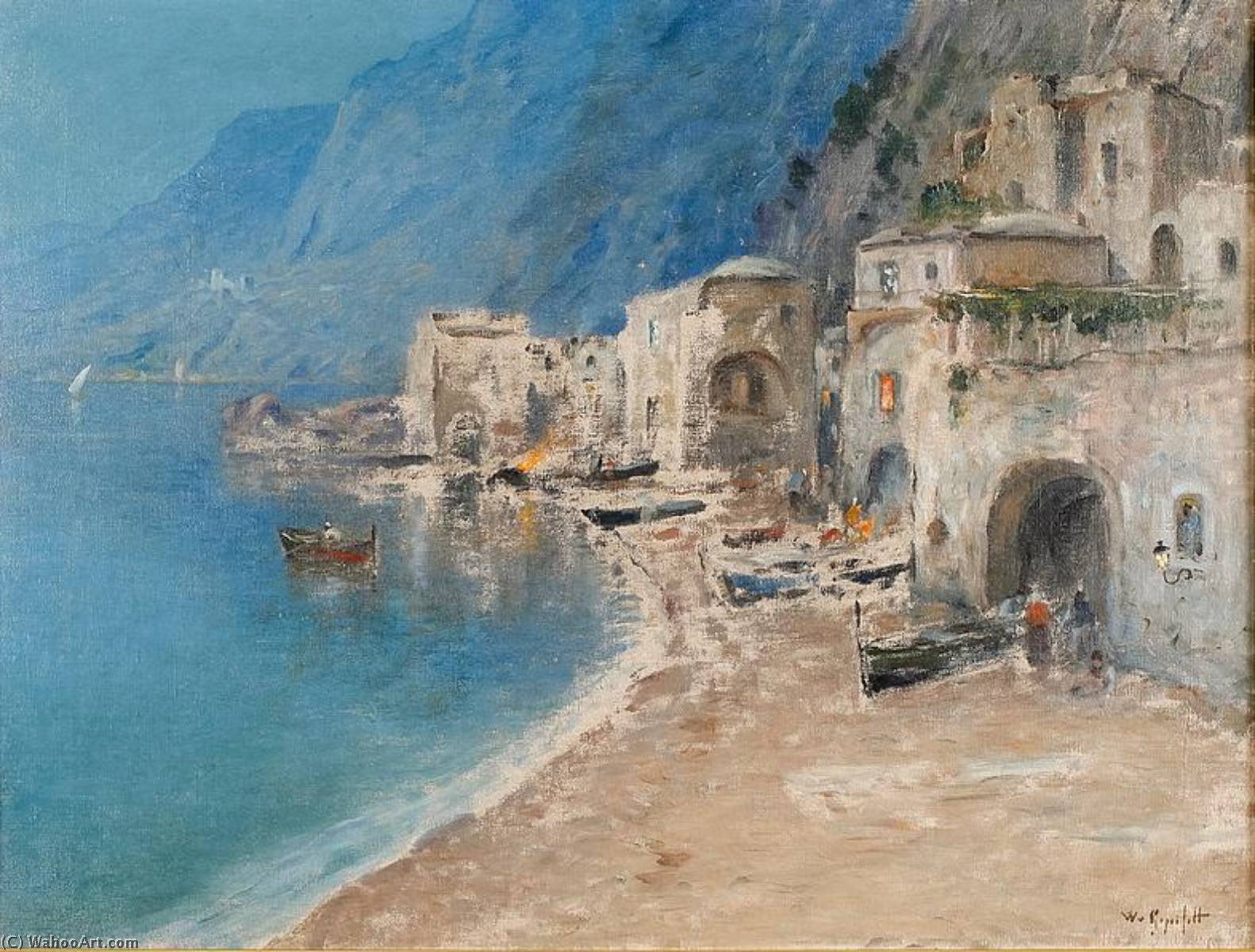 Italian Landscape — Wilhelm Von Gegerfelt