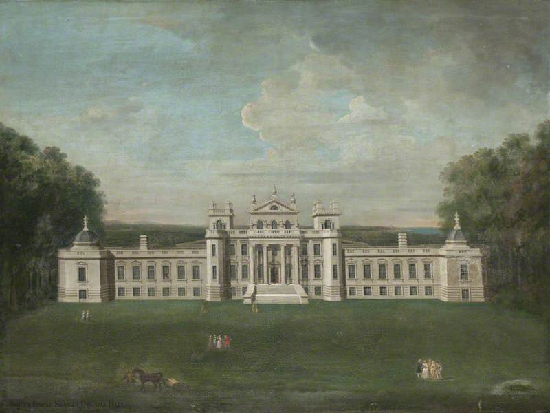View Of The South (park) Front Of Seaton Delaval Hall — Arthur Pond