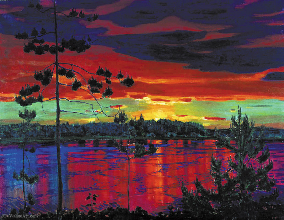 Sunset — Arkadij Aleksandrovic Rylov