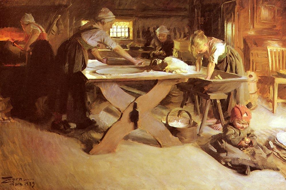 Brodbaket — Андерс Цорн