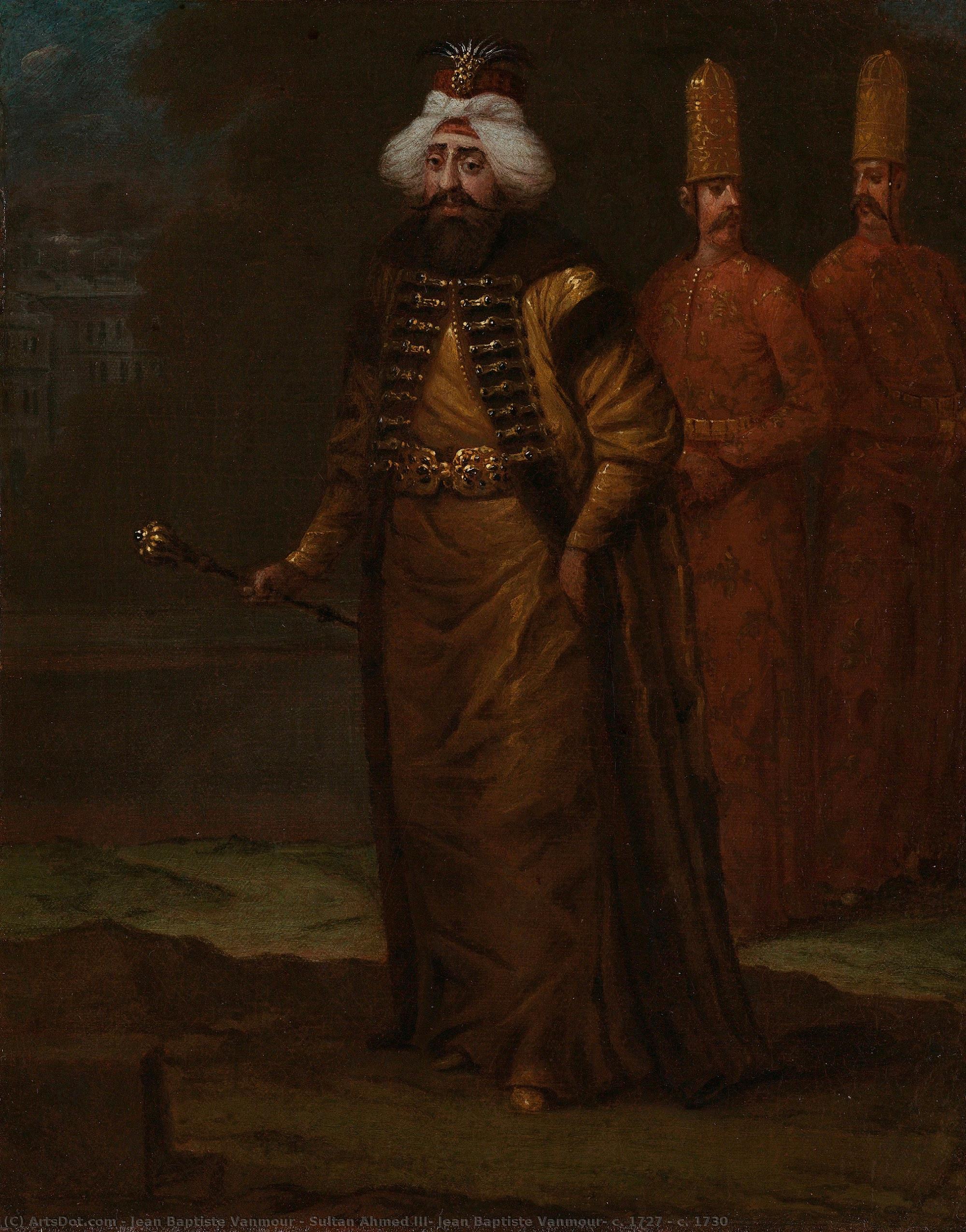 Sultan Ahmed Iii, Jean Baptiste Vanmour, C. 1727 - C. 1730 — Jean Baptiste Vanmour