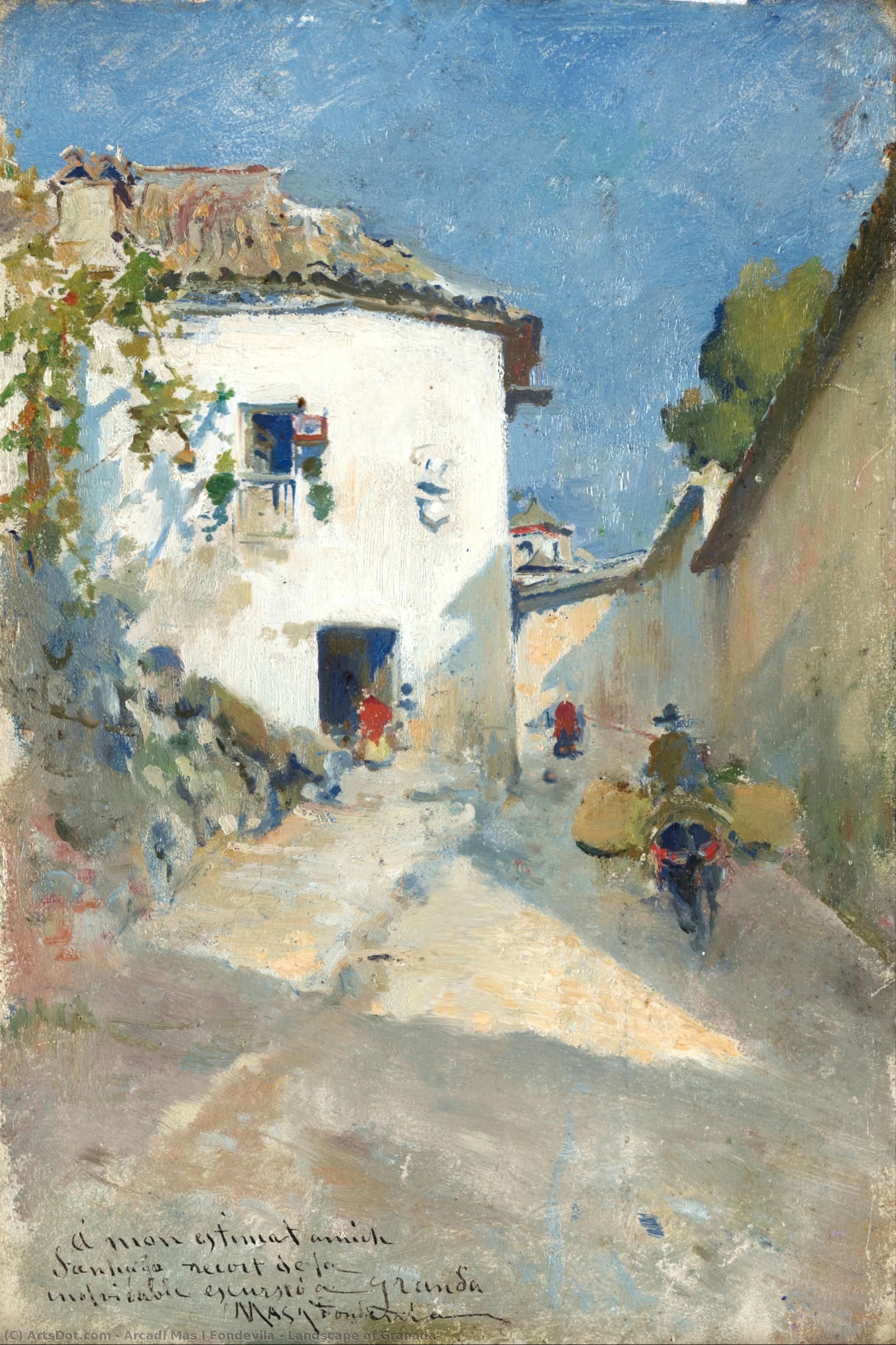 Landscape Of Granada — Arcadi Mas I Fondevila