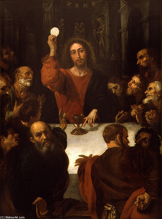 La Última Cena, Óleo Sobre Lienzo — Juan Ribalta
