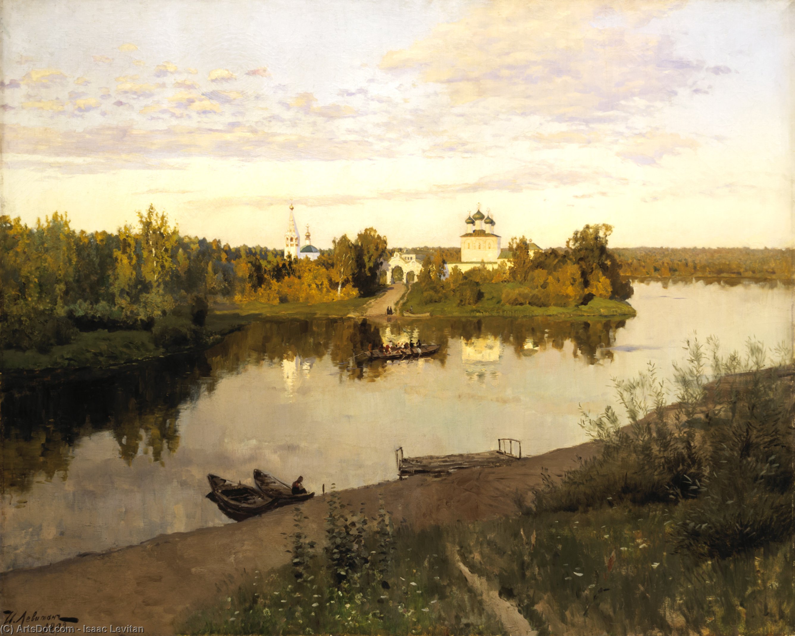 Vesper Chimes — Isaak Ilyich Levitan