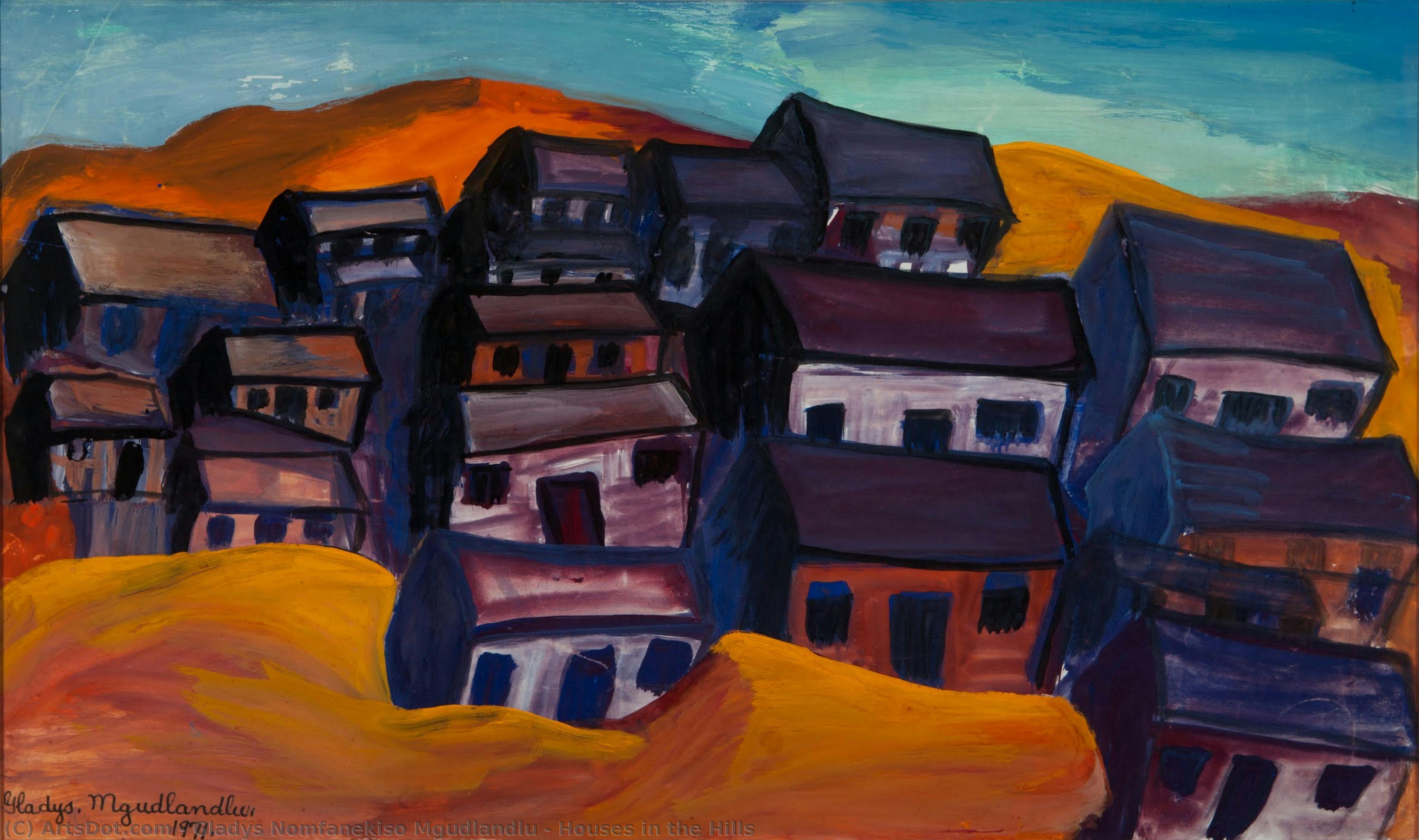 Houses In The Hills — Gladys Nomfanekiso Mgudlandlu