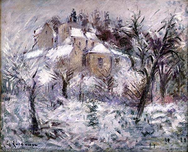 Houses At Pontoise — Gustave Loiseau
