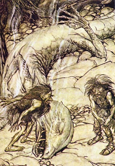 The Ring Of The Nibelung 46 — Arthur Rackham