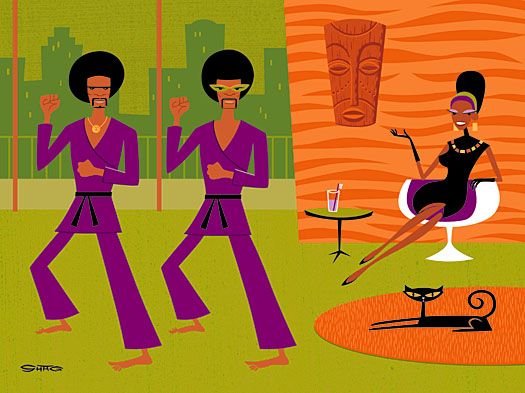 The Protectors — Josh Agle (shag)