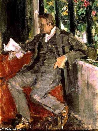 Portrait Of Feodor Ivanovich Chaliapin — Konstantin Alexeievitch Korovin