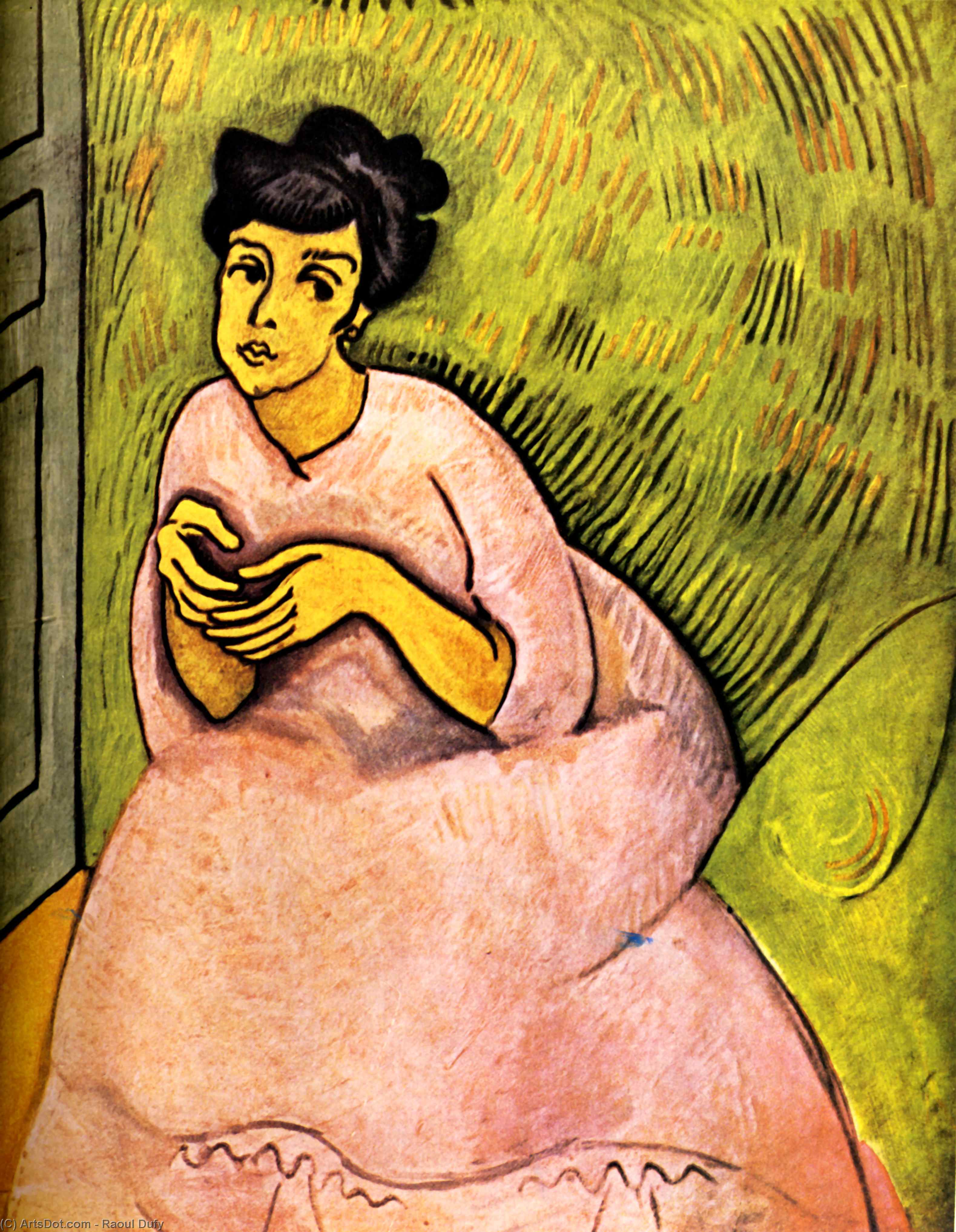 The Woman In Pink — Raoul Dufy