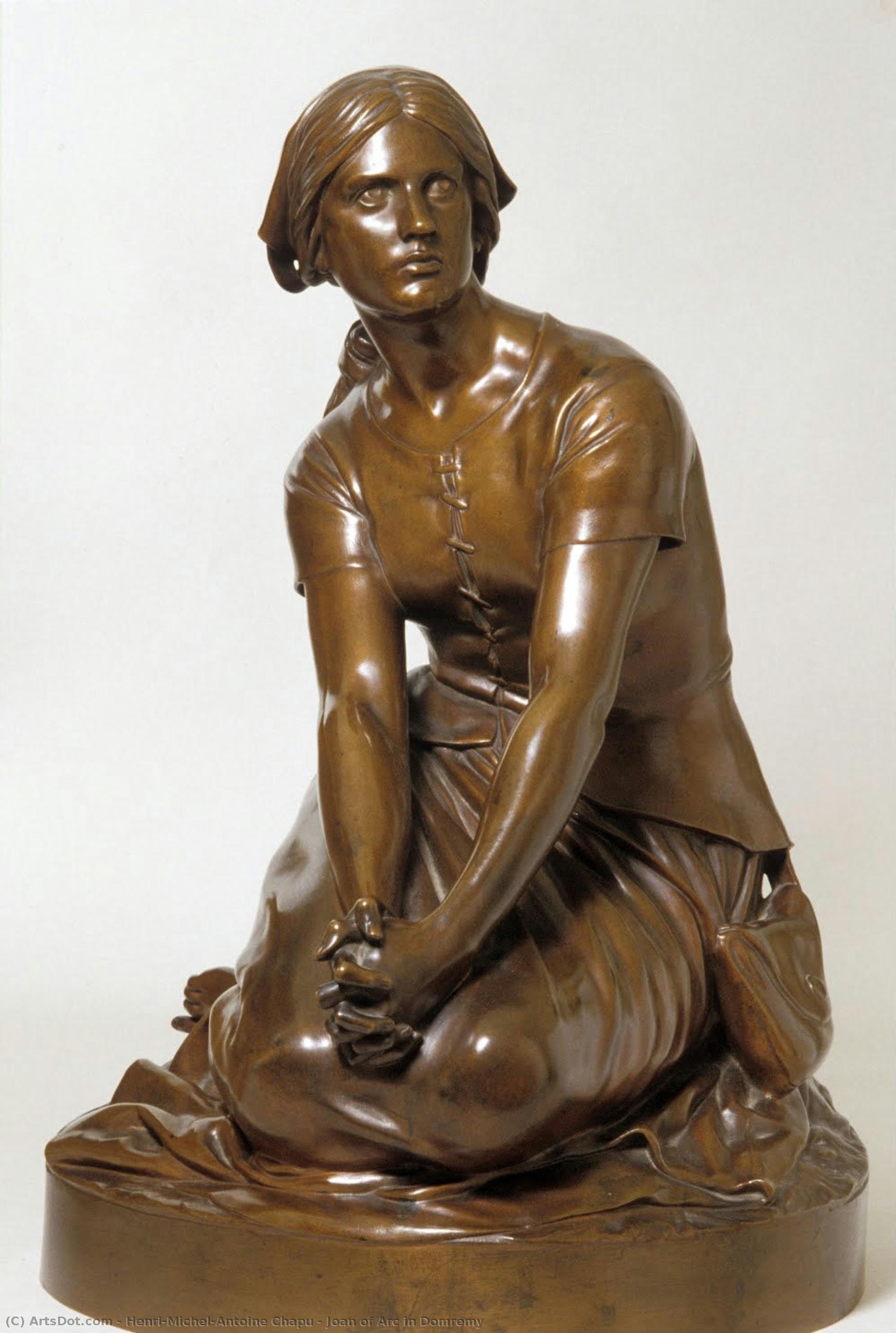 Joan Of Arc In Domrémy — Henri-michel-antoine Chapu