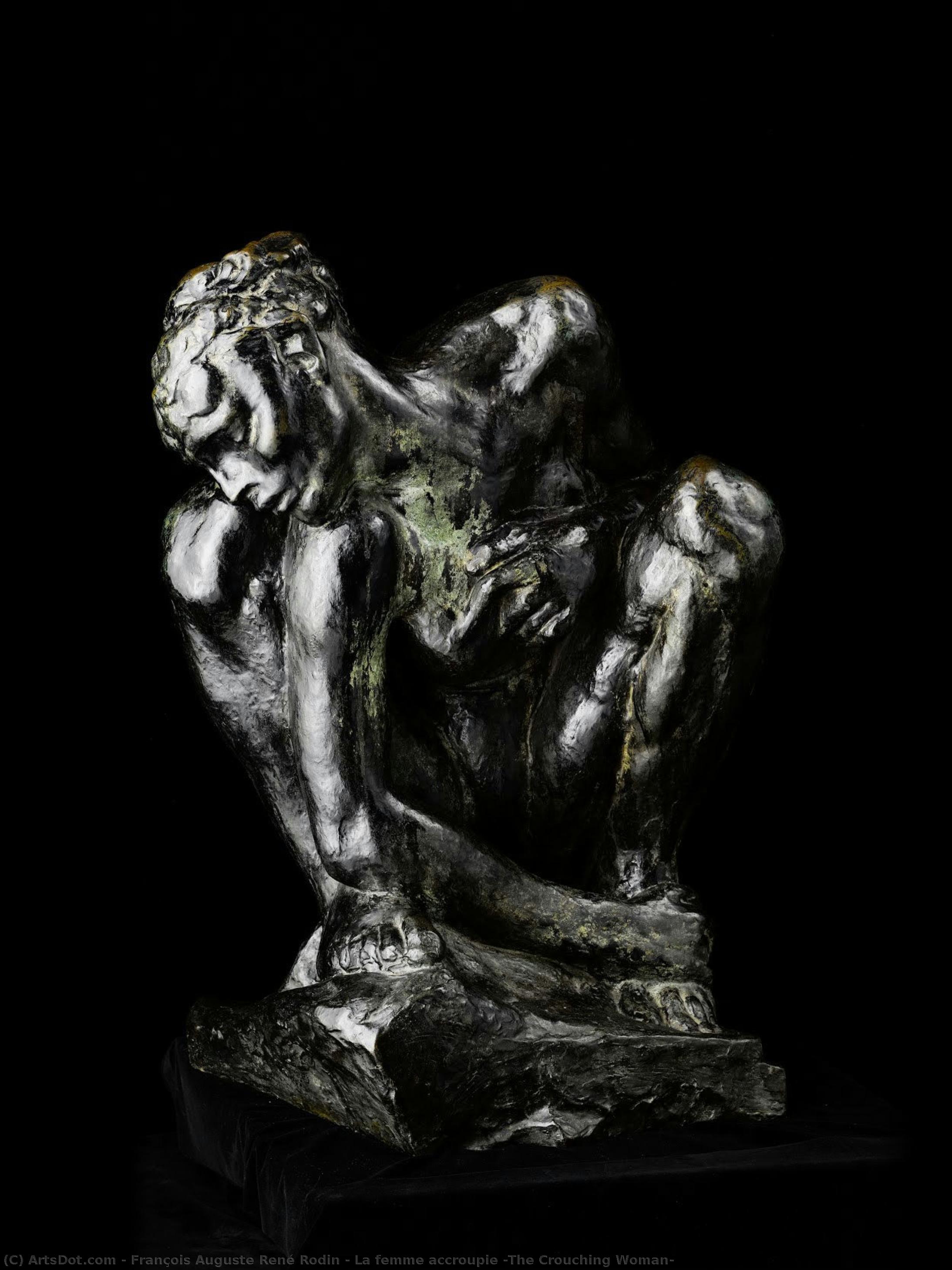 La Femme Accroupie (the Crouching Woman) — Auguste Rodin
