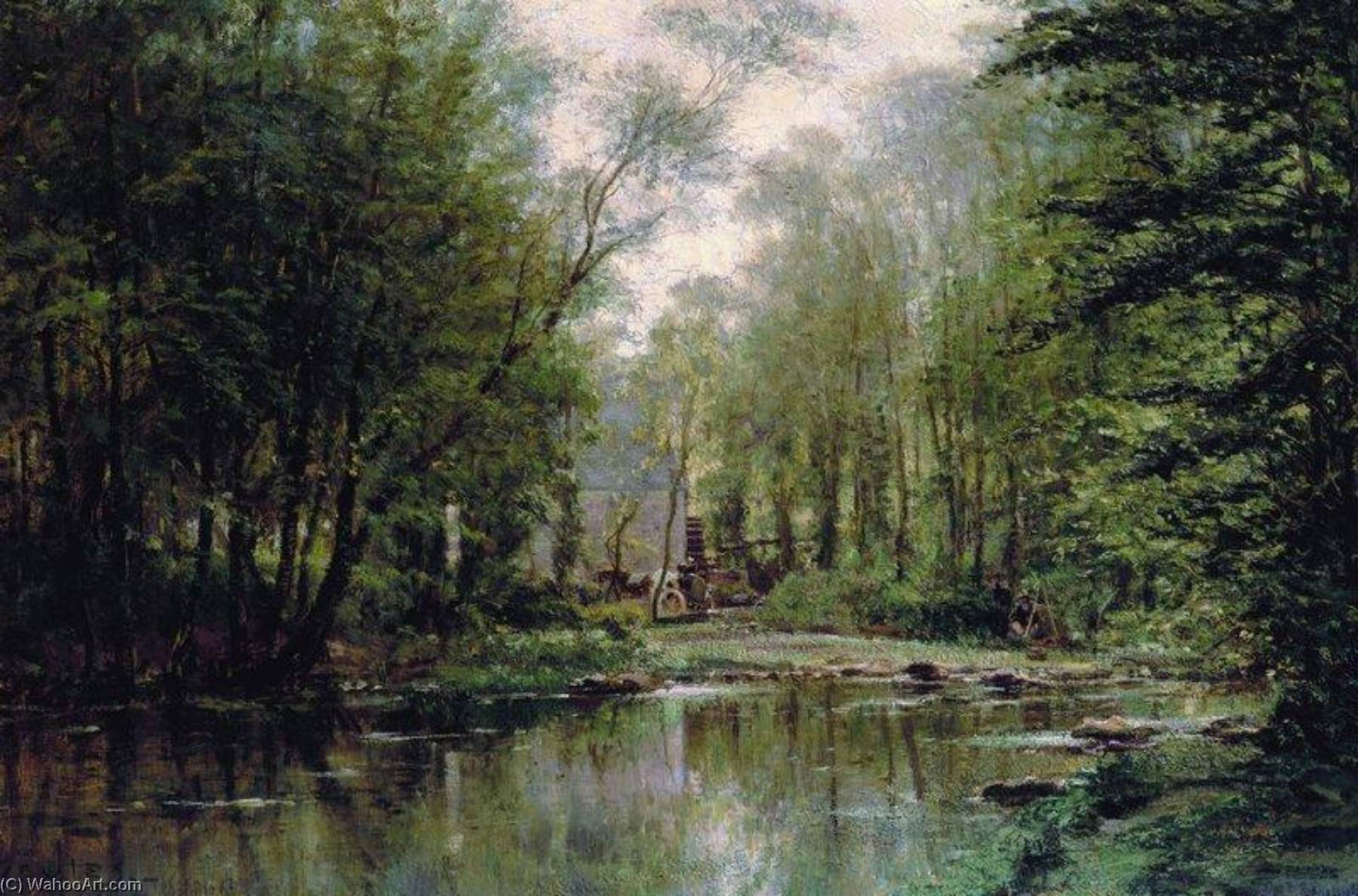 Forest In Veules, Normandy — Alexei Petrowitsch Bogoljubow