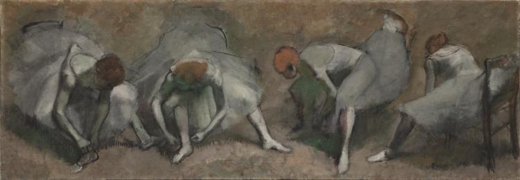 Frieze Of Dancers — Edgar Degas