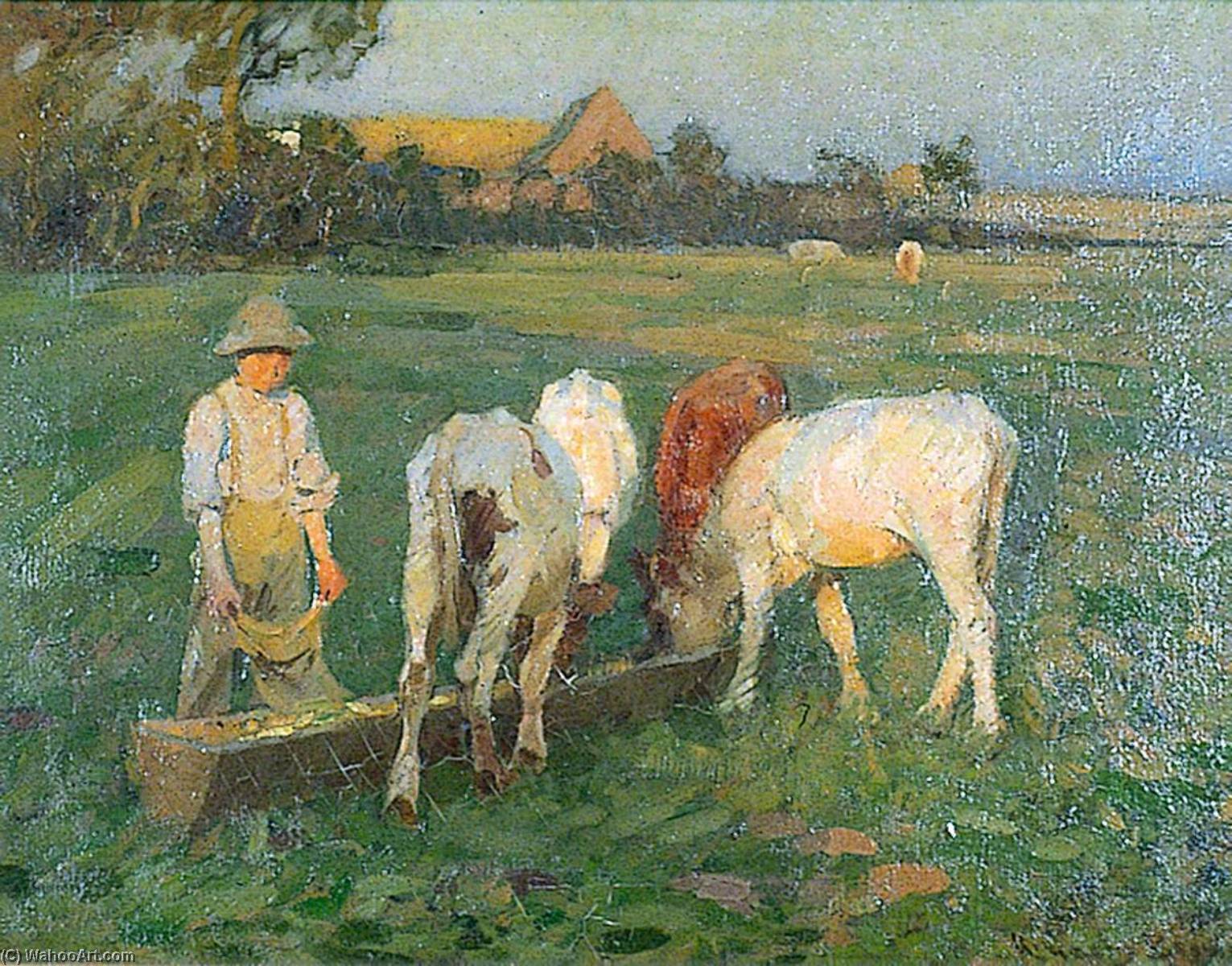 Calves — Sir John Alfred Arnesby Brown