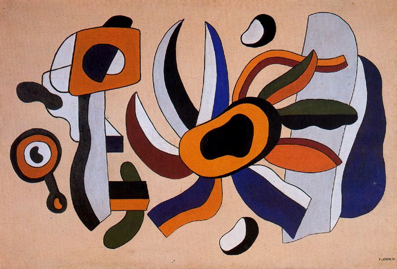 The Polychrome Flower — Леже