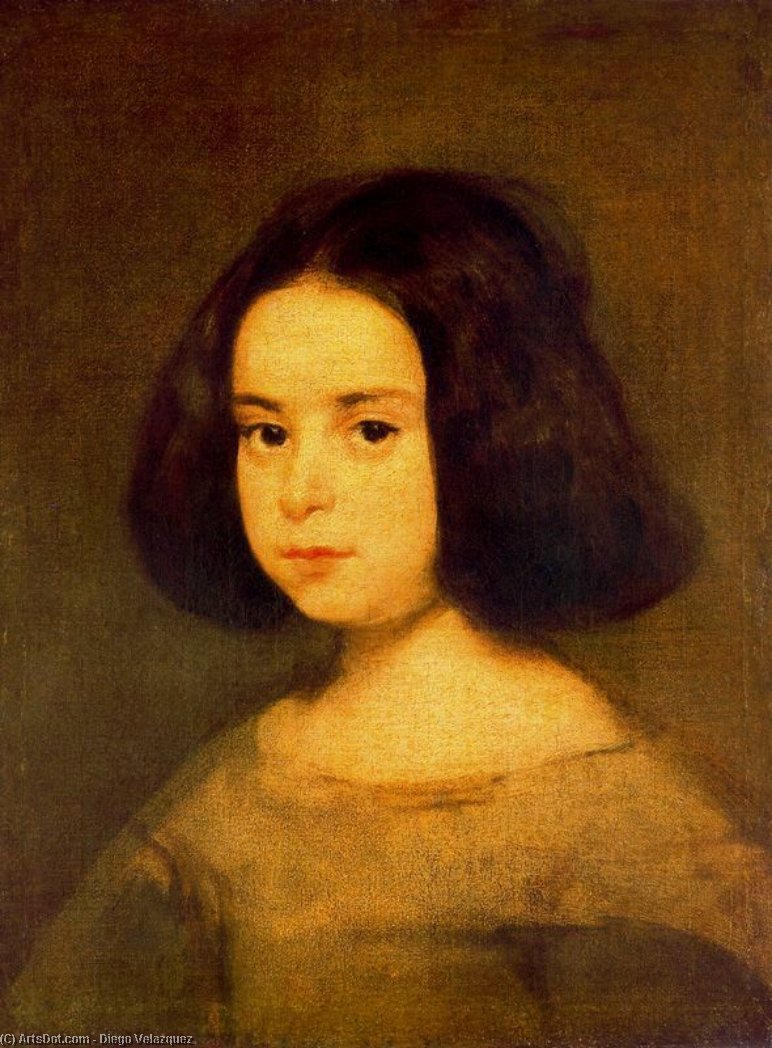 Portrait Of A Little Girl — Diego Velázquez