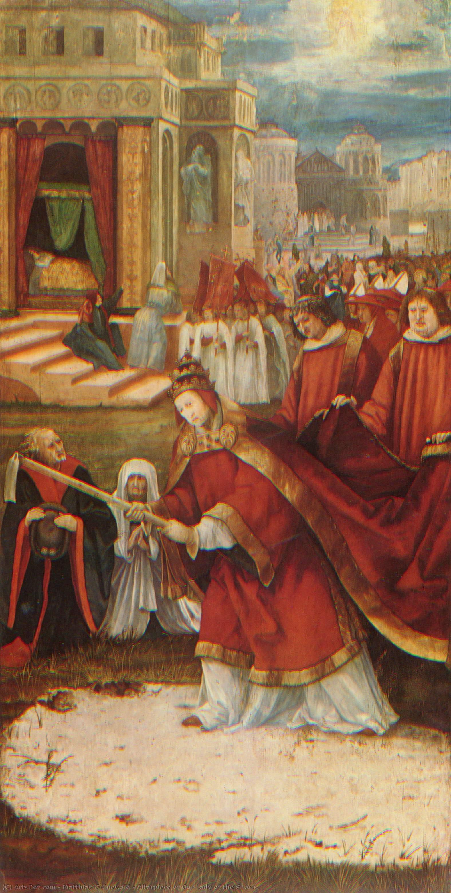 Altarpiece Of Our Lady Of The Snows — Matthias Grünewald