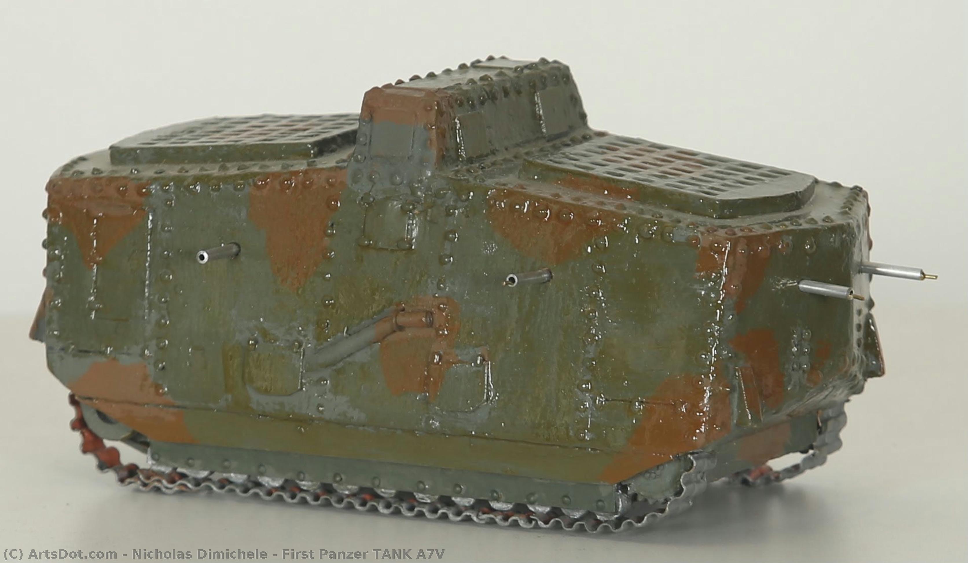 First Panzer Tank A7v — Nicholas Dimichele
